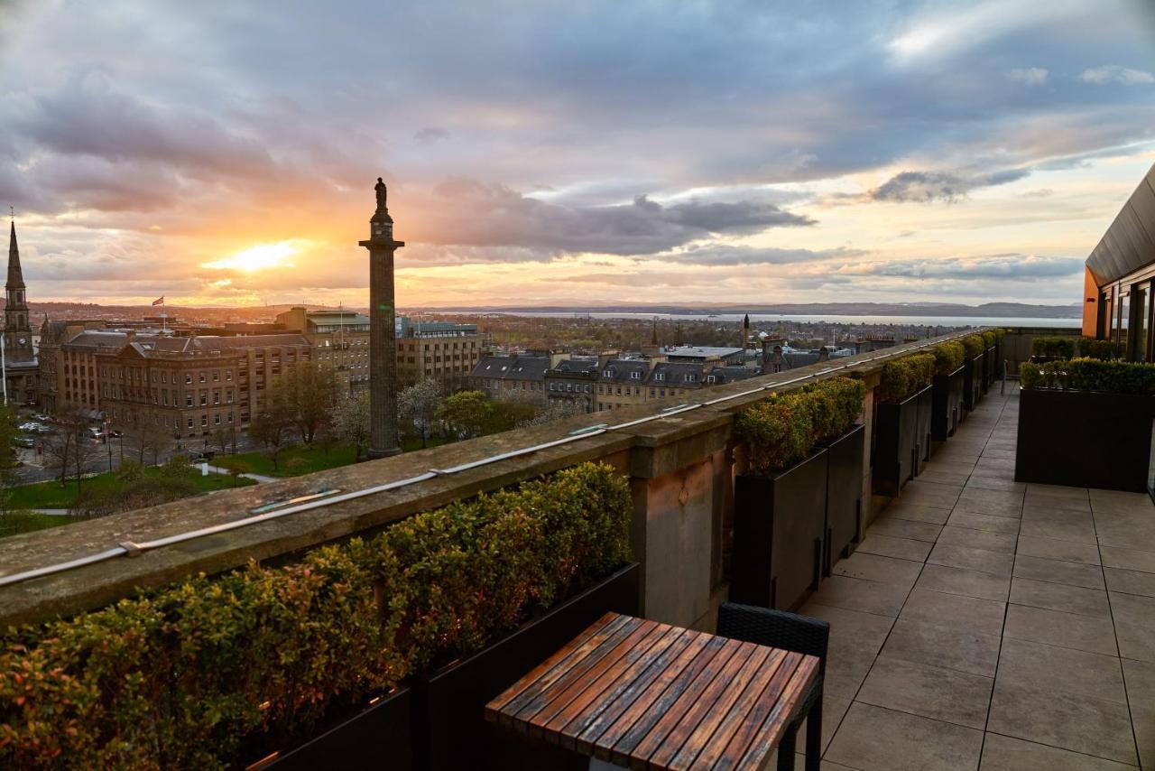 Cheval The Edinburgh Grandアパートホテル エクステリア 写真 View from the rooftop of the Edinburgh Academy