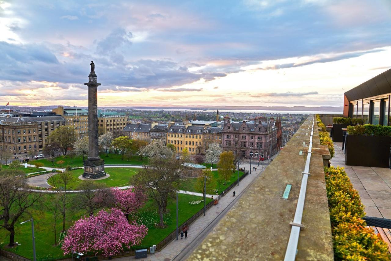 Cheval The Edinburgh Grandアパートホテル エクステリア 写真 The view from the rooftop of the Edinburgh Academy