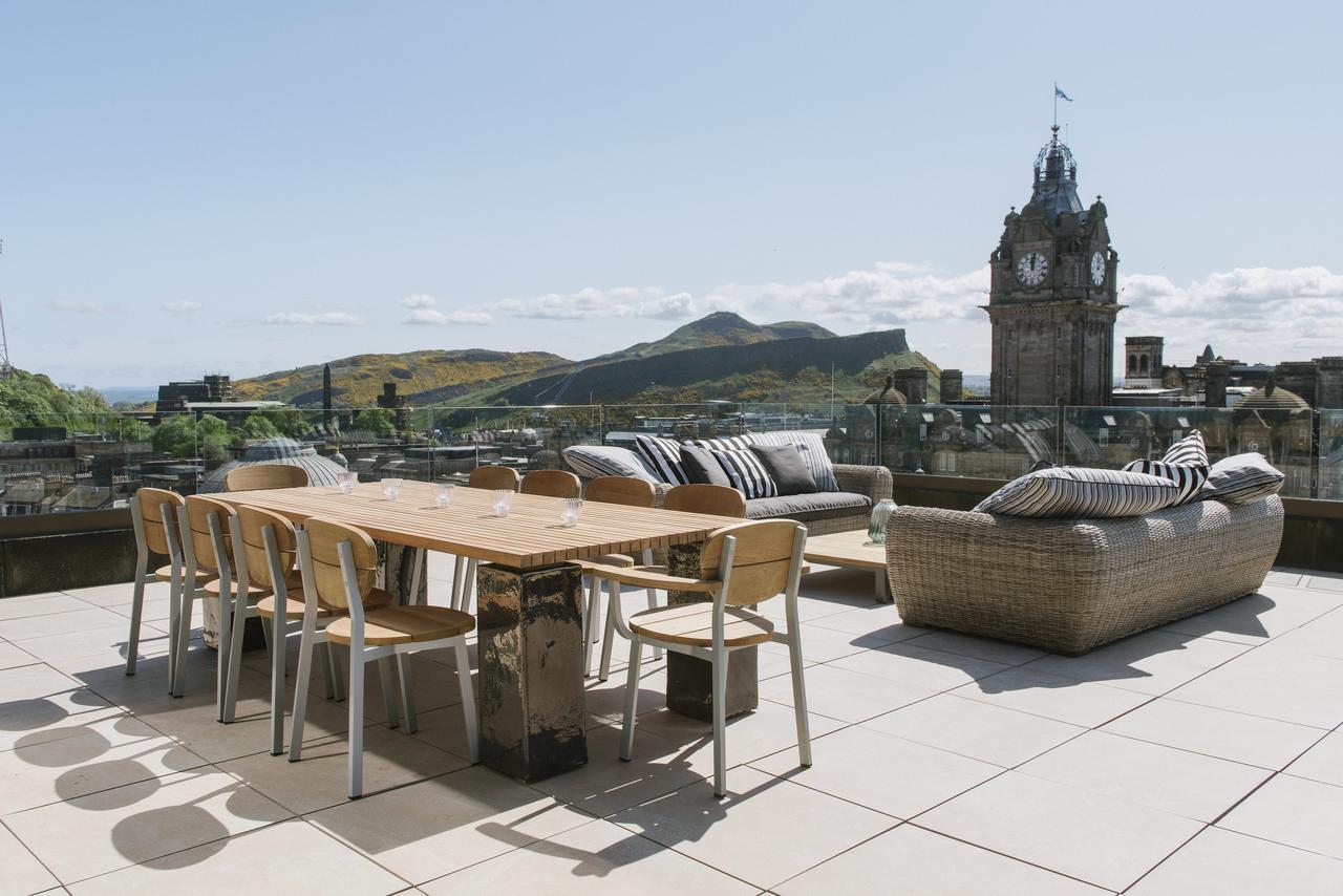 Cheval The Edinburgh Grandアパートホテル エクステリア 写真 The rooftop terrace